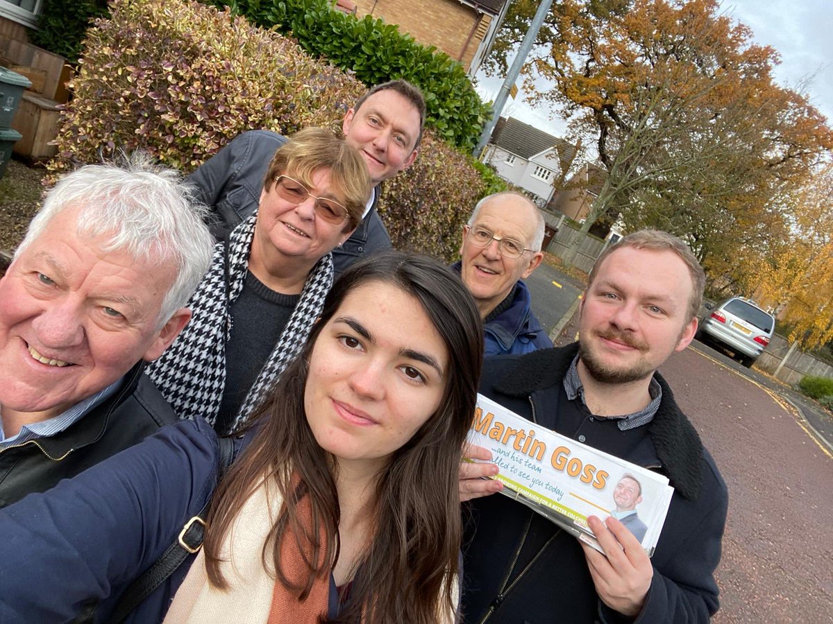 MartinGossCol's tweet photo. A brilliant day! I did 6 hours of solid door knocking with the team today as well as thousands of leaflets being delivered today! #teamgoss https://t.co/as01b1gzSZ
