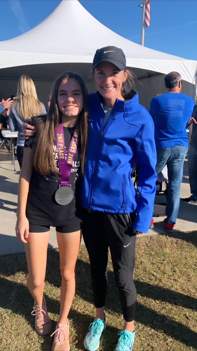 She did it!!! Colleen finishes 2nd at NXR South and qualifies for NXN National Championship!!! Great race girly - can’t wait for Portland! 💚💚