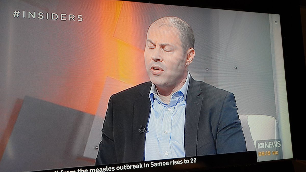 Medicayy's tweet photo. The Households do not have a faith on #Ecconomy, because of the Gov and the Stooges like #JoshFrydenberg, an inadequate, Idiot......left in the charge of #Australia!
He still signs Labor, Labor, Labor!
#auspol #insiders https://t.co/gVuK852XKy