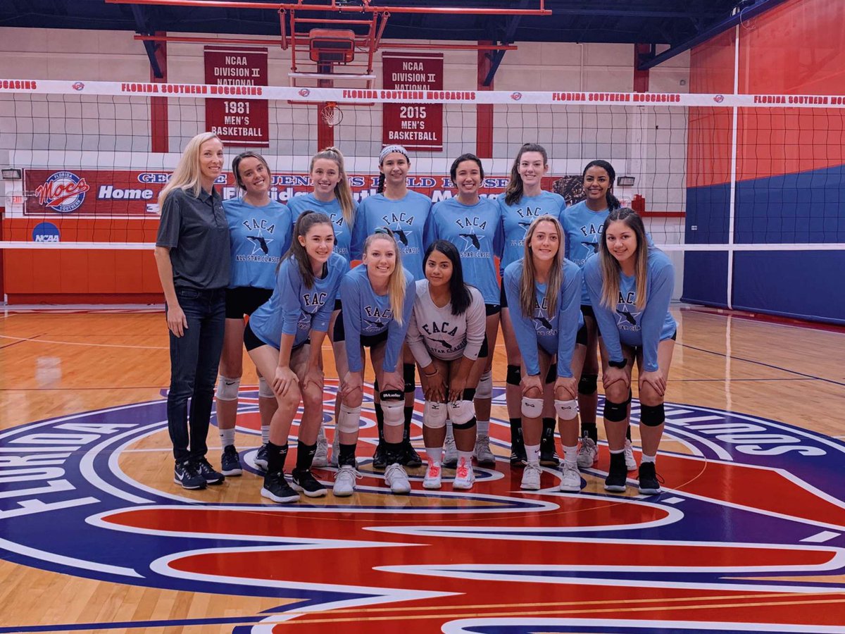 VHSVolleyball's tweet photo. Congrats to Sadie Kluner for representing Venice HS in the FACA State All star game at Florida Southern where her team won 3-1. #itsjustdifferentatVenice https://t.co/foMvynqobh