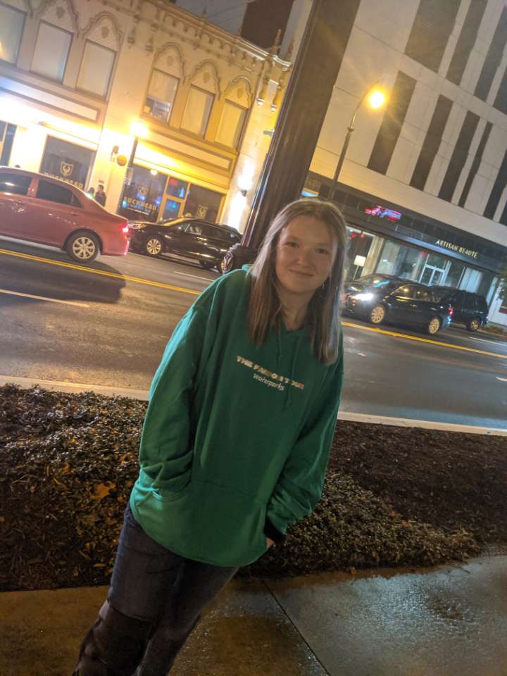 tiredthoughts7's tweet image. Missing the concert! 💚💚@awsten @KailinNeveu @waterparks