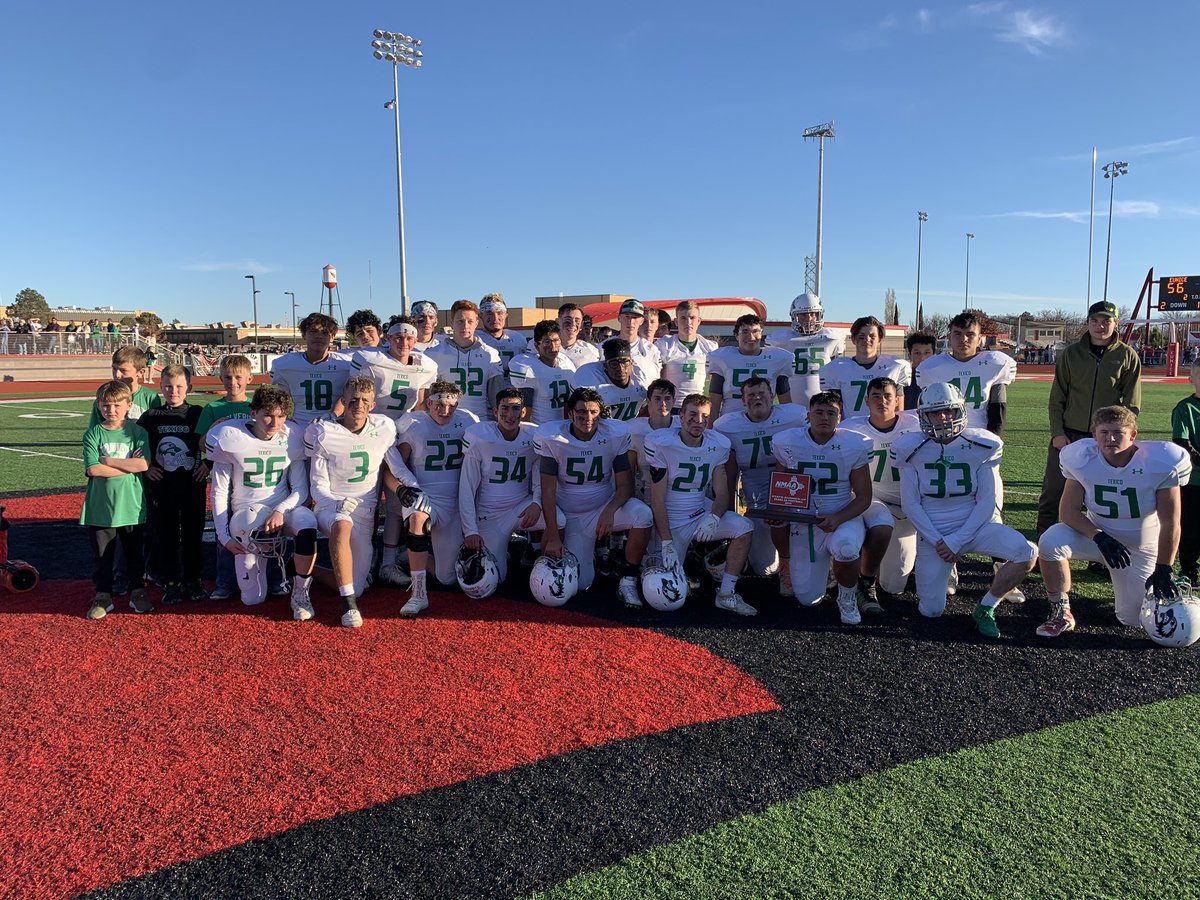 _NMAA's tweet photo. Eunice claims the 2019 NMAA State 2A Football Championship with a 56-27 win over Texico. Congratulations to both teams on a fantastic season. https://t.co/FGGs493lFl