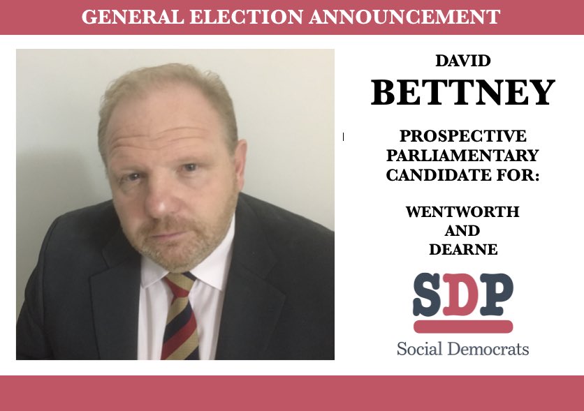 #6 #WentworthandDearne #GE2019 #SDP