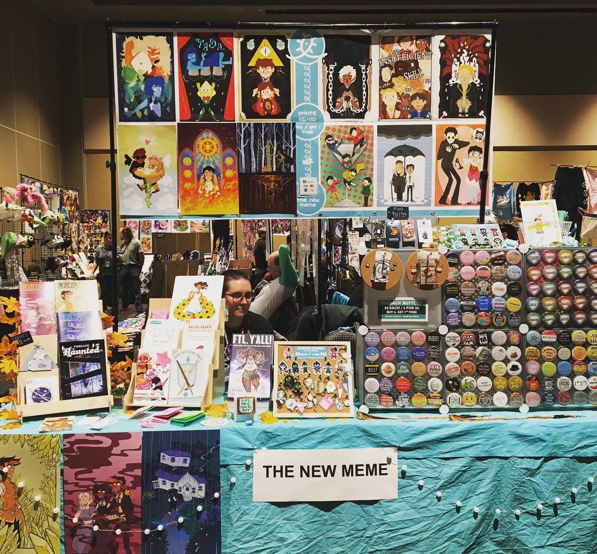 emifail's tweet image. i’m at daishocon ✨come visit our table (23) in the exhibitor’s hall! #daishocon #daishocon2019