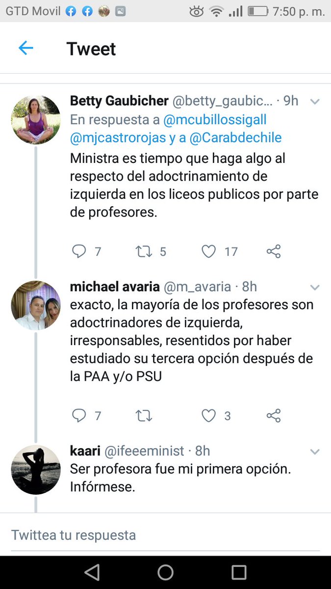 Luz_honoria's tweet photo. 🙄🙄🙄🙄 hay gente con educación de élite pero con mentes weonas, vacías https://t.co/DzkCrYG3IY