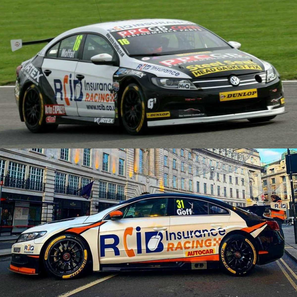 SweetT00th79's tweet photo. How great does the @TeamHardRacing @BTCC @UKVolkswagen CC look in @RCIBRacing livery? Will we see history repeating next year? #RCIB #partners #family #gohardorgohome https://t.co/UE6PgNGHzP