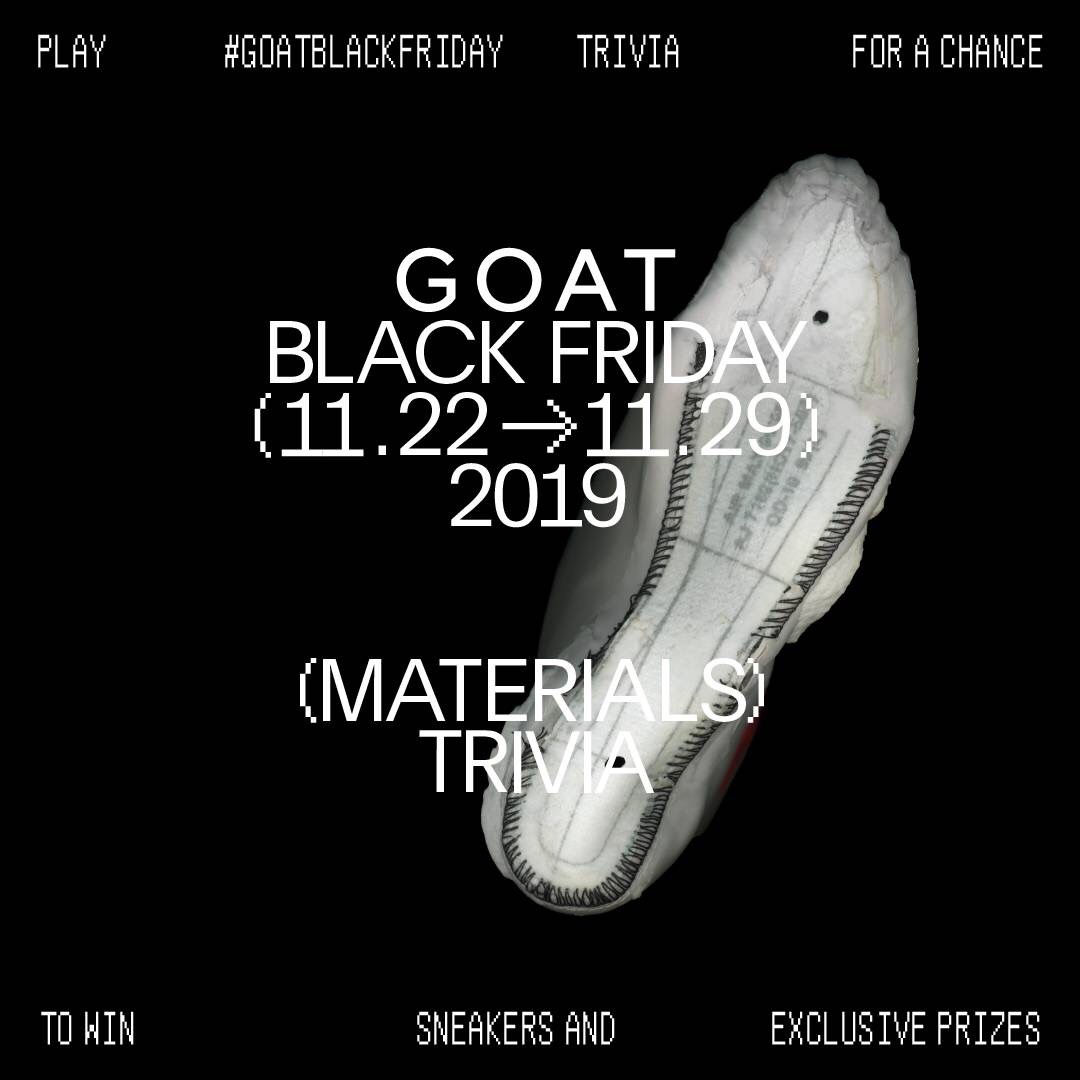 XEpicDuckGamerX's tweet photo. Test your sneaker knowledge and join me in playing #GOATBlackFriday trivia! https://t.co/czIRGxM680 https://t.co/6z1YZ3hgXi