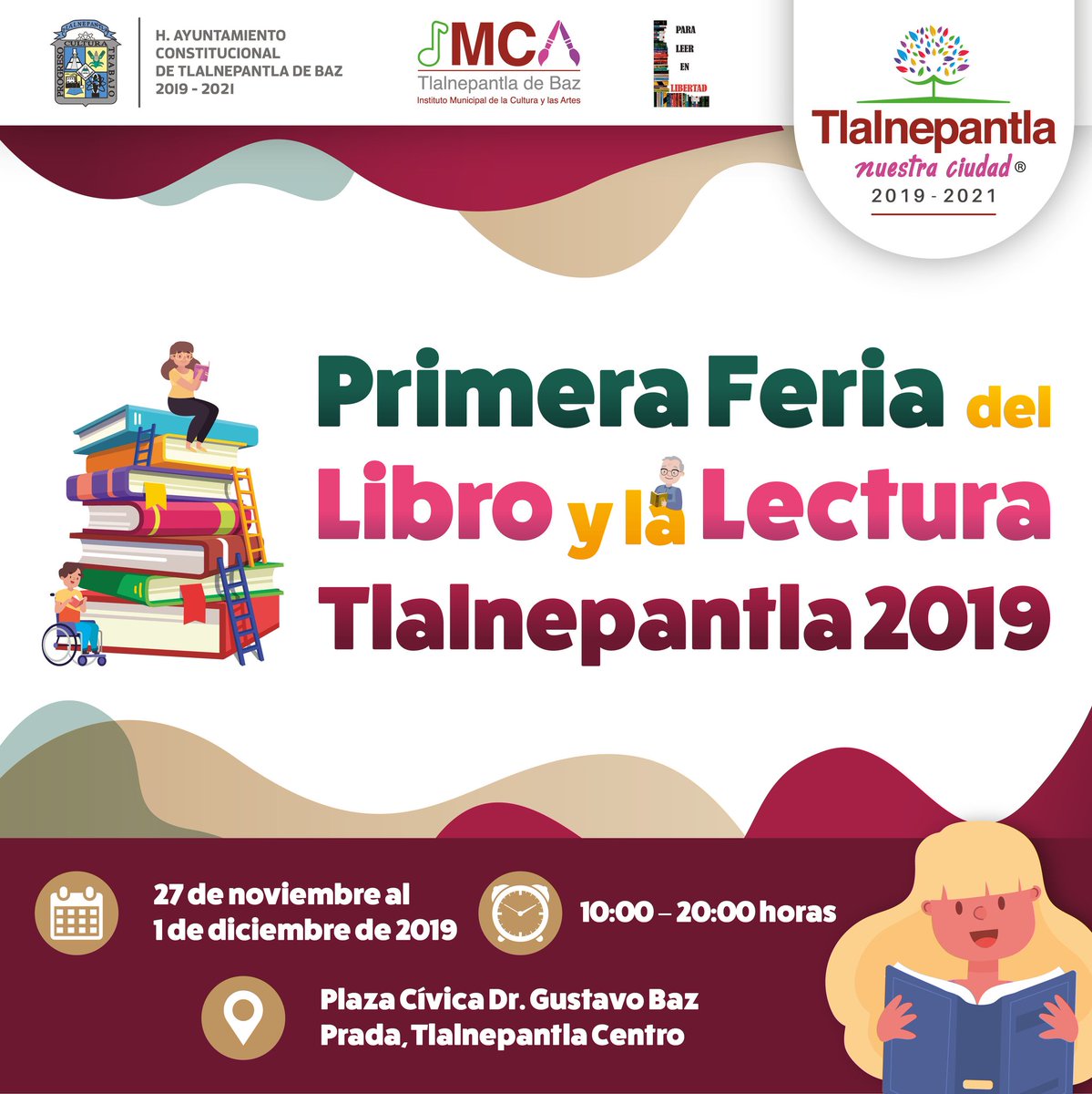 GalloLibreria's tweet photo. #SabadoDeGanarSeguidores 
Nos vemos en #Tlalnepantla @CulturaTlalne 
#MuchosLibros https://t.co/PVCwpruLsD