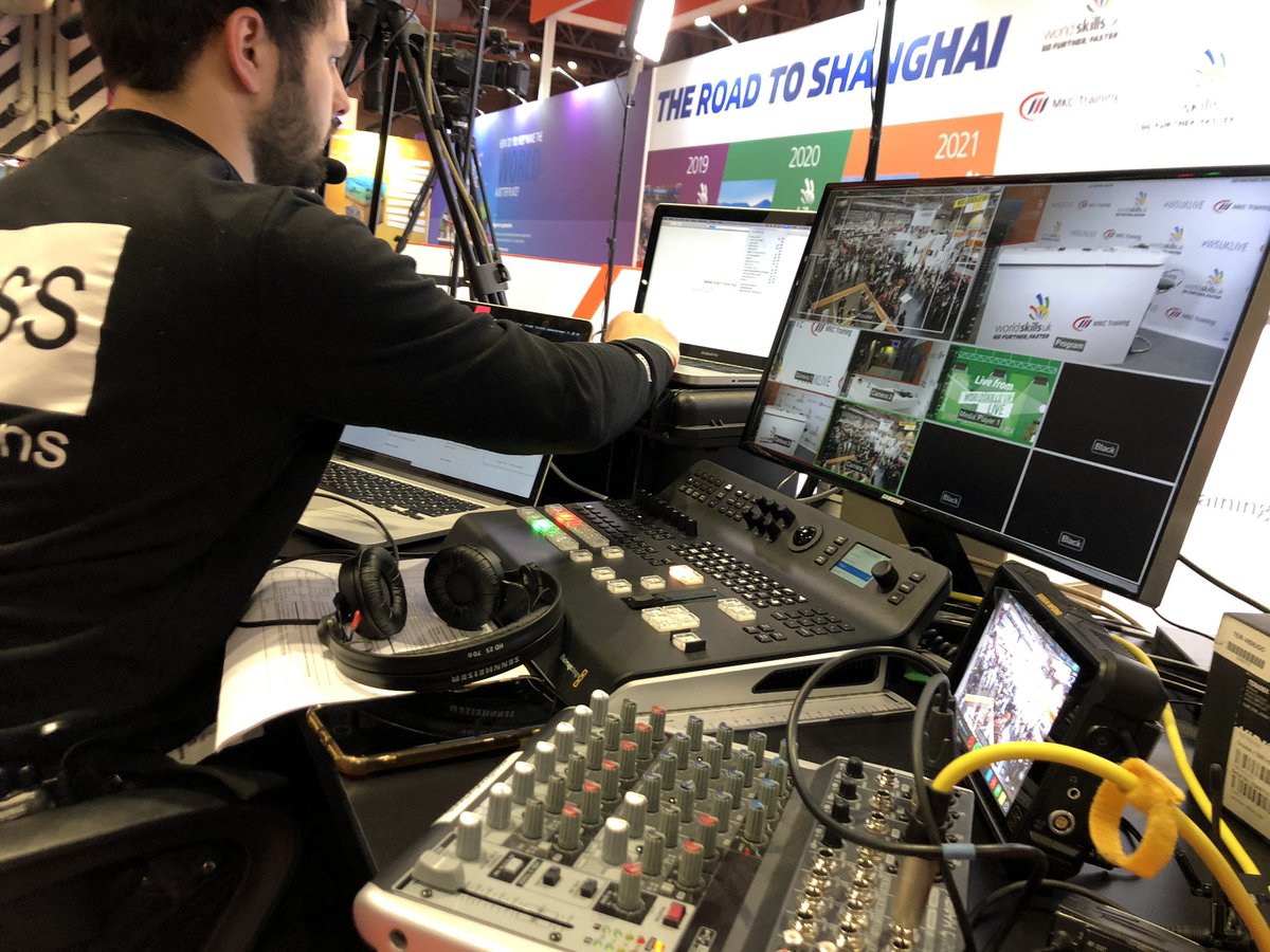 What an absolute pleasure to work with two great presenters <a href="/peterbakare/">Peter Bakare OLY</a> and @GemmaCare across 4 live shows for our fabulous client <a href="/worldskillsuk/">WorldSkills UK</a>. A truly incredible organisation run by the most passionate and dedicated team!