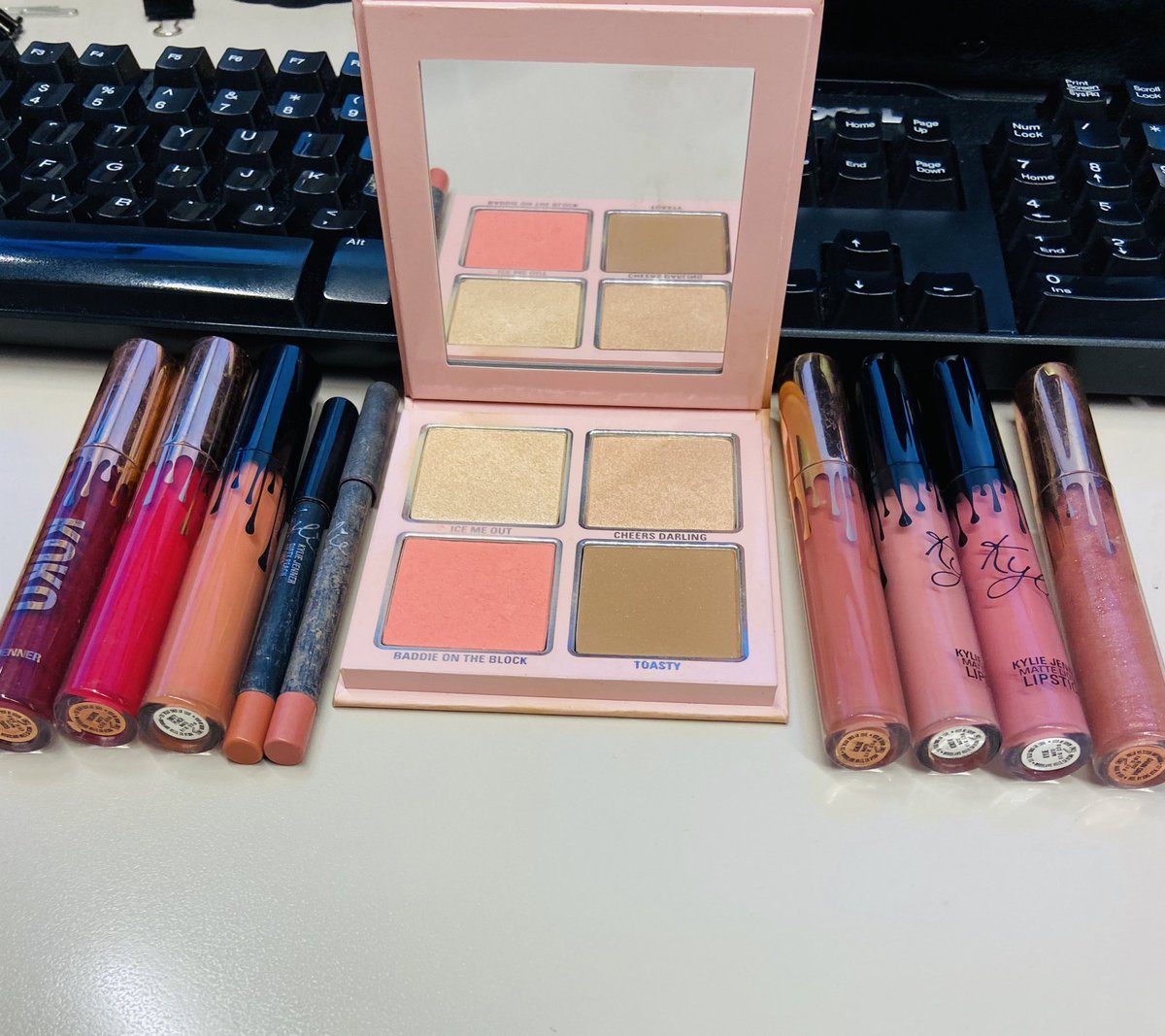 Gina (@gina88488530) on Twitter photo All I want for Christmas is a $500 gift card for <a href="/kyliecosmetics/">Kylie Cosmetics</a>!!! Begging the husband... ahhh addicted ❤️❤️❤️ <a href="/KylieJenner/">Kylie Jenner</a> #missingalipliner #Kardashians#Christmas-collection #BILLIONAIREBALLER #KhloeKardashian #Kokocollection #1fan #lipkitlover All I want for Christmas is a $500 gift card for <a href="/kyliecosmetics/">Kylie Cosmetics</a>!!! Begging the husband... ahhh addicted ❤️❤️❤️ <a href="/KylieJenner/">Kylie Jenner</a> #missingalipliner #Kardashians#Christmas-collection #BILLIONAIREBALLER #KhloeKardashian #Kokocollection #1fan #lipkitlover