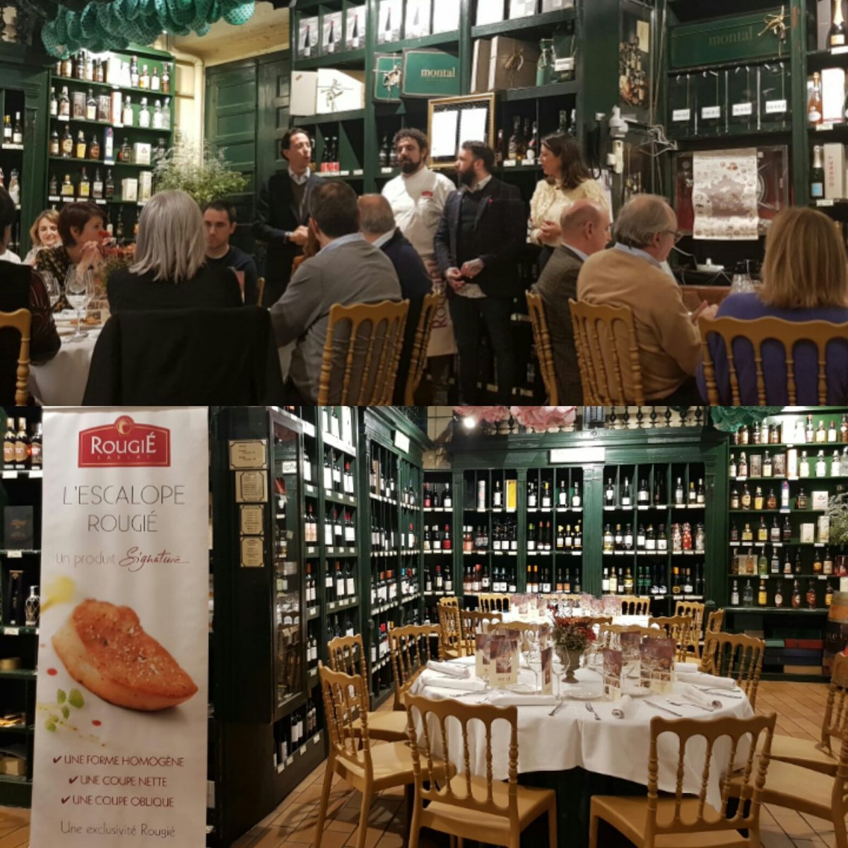 RougieES's tweet photo. 💯 ROUGIÉ - EVENTO 💯 Cena Maridaje en Zaragoza by Joaquim Mallafré. Felicitaciones a todo el equipo: @MontalGourmet, @GHMUMM_ES, Campomar Selección Gourmet, @Pernod_RicardES y Fernando Fastu. #CentenarioMontal 
⏩ https://t.co/JaAPabL2Ig ⏪ https://t.co/QmvnYBFmFw