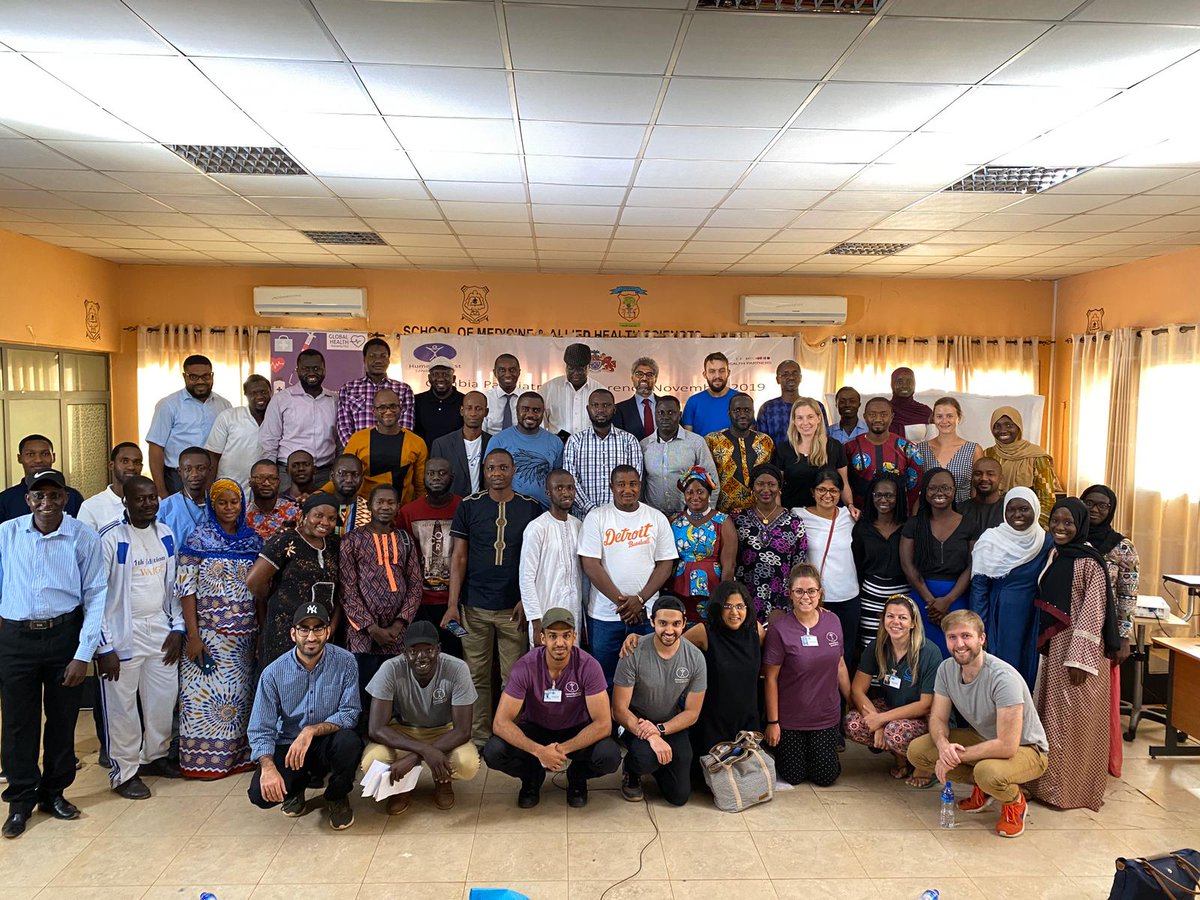 GaiAbdou's tweet photo. The paediatric services of the Gambia to held it first Annual paediatric conference to discuss challenges face by the Child health service. It was coordinated by the Humanity First Gambia and UK chapter @Drhelbro presented on KMC and an update on eKMC. It was a success https://t.co/oFoMNEk1IP