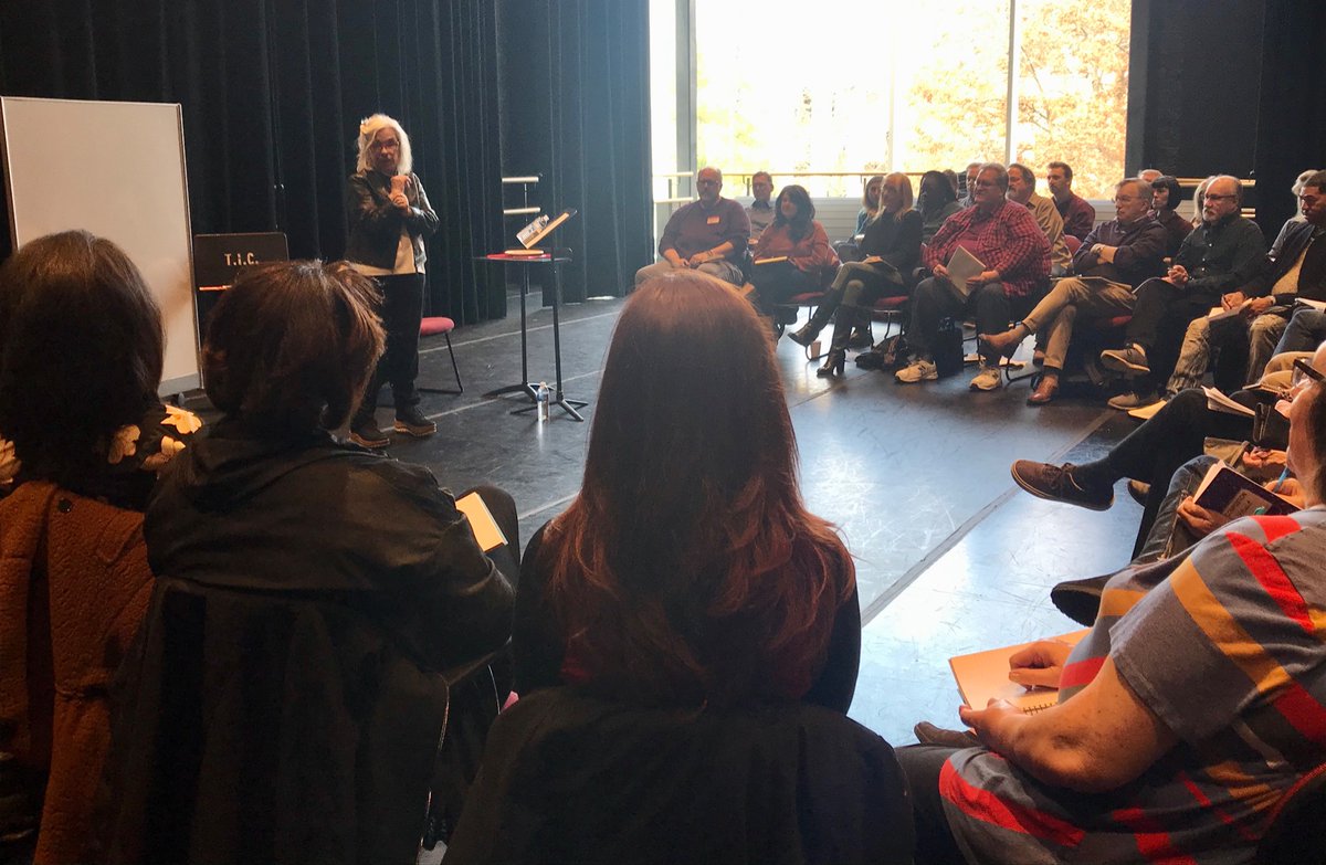“I wanted three things in my life. I wanted to win a @PulitzerPrizes. I wanted to hear a song of mine on the radio. I wanted to write a musical...What good are modest goals? You have to go for it.” -Marsha Norman at the DGI Musical Theatre Intensive @NorthwesternU
