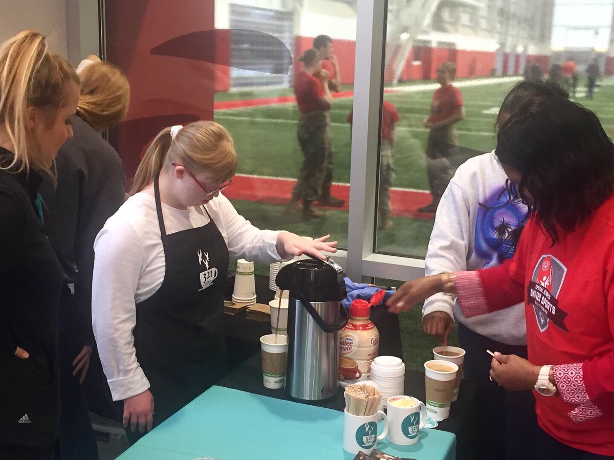 SONCState's tweet image. Come warm up and dry off with a cup of coffee from our friends at @321coffeesocial and one of our free Unified Rivalry Game t-shirts! #PlayUnified #GenerationUnified