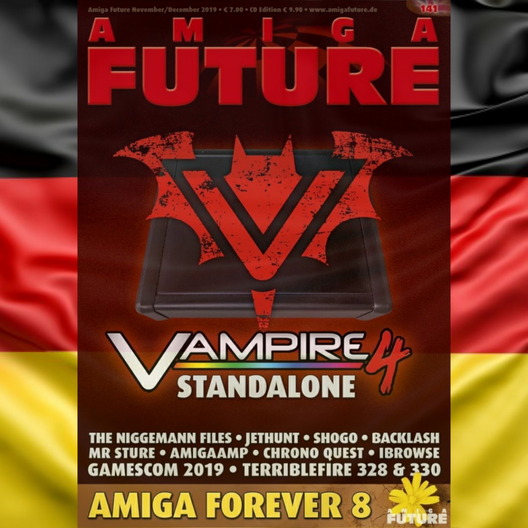 AMIGAstore's tweet photo. #New #InStock
@AmigaFuture 141+CD Nov/Dec 2019
English & German #Amiga Full Colour Magazine Edition
🍁#RetroSpirit in the wind at @AMIGAstore™🍁 https://t.co/dnV1RgxvF4
#AutumnFall🍂#AMIGAstore™
Your Trusted #Amiga_Store
#AmigaFuture #RetroGaming #RetroStore #RetroComputer https://t.co/HJsG5oQEBt