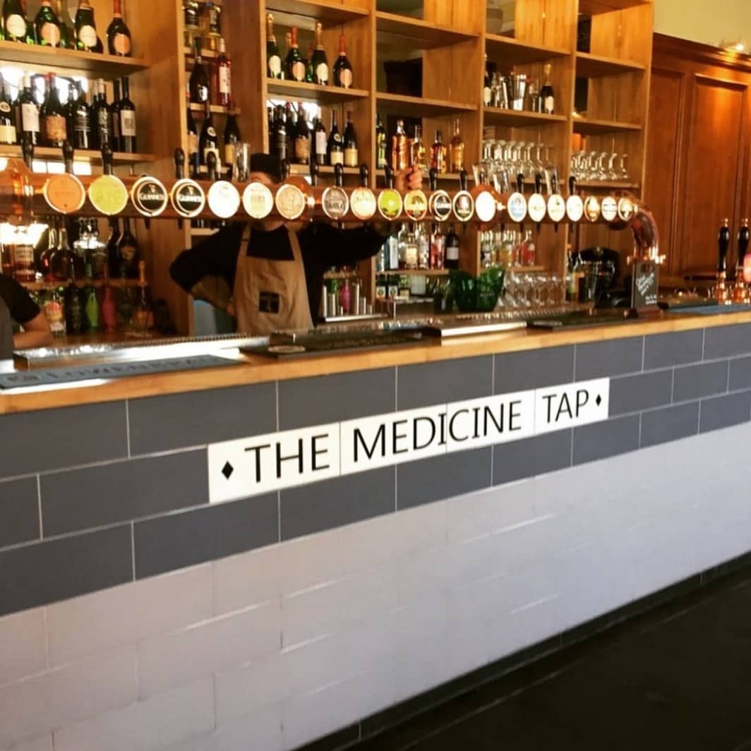 At <a href="/themedicinetap/">The Medicine Tap</a>
1) Loaded IPA 5.5% ABV - The most expensive beer they have ever produced with a massive 15KG of American hops used to produce this special beer!
2) Tapple 4.1% ABV - Quaffable and moreish fruit beer infused with toffee and apples! A must try!
#rochdalealetrail