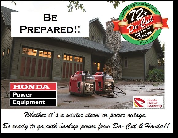 DoCutsEquipment's tweet photo. Now's the time to get ready!! #docut #honda #generator #backuppower https://t.co/lGApDws4Ht