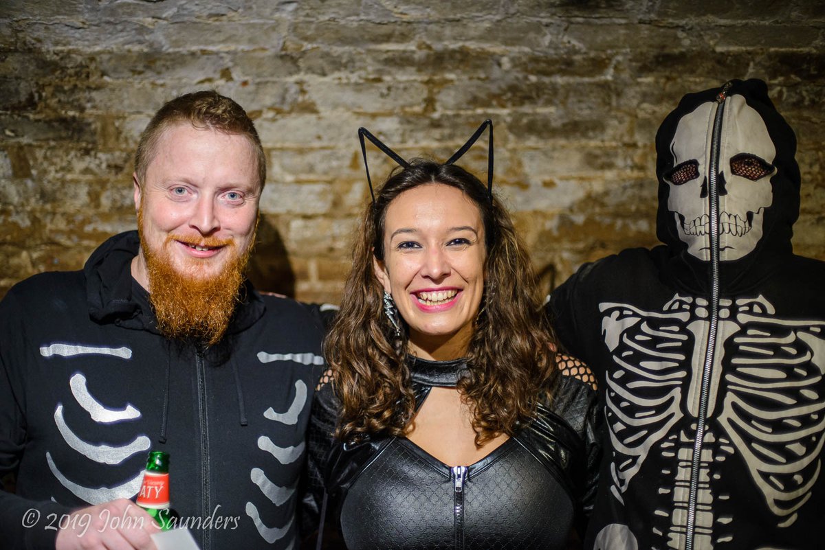 johnchess's tweet photo. At the #CryptBlitz: @ginger_gm , @fionchetta and... um... the Grim Arbiter https://t.co/yv9iVj7sSy