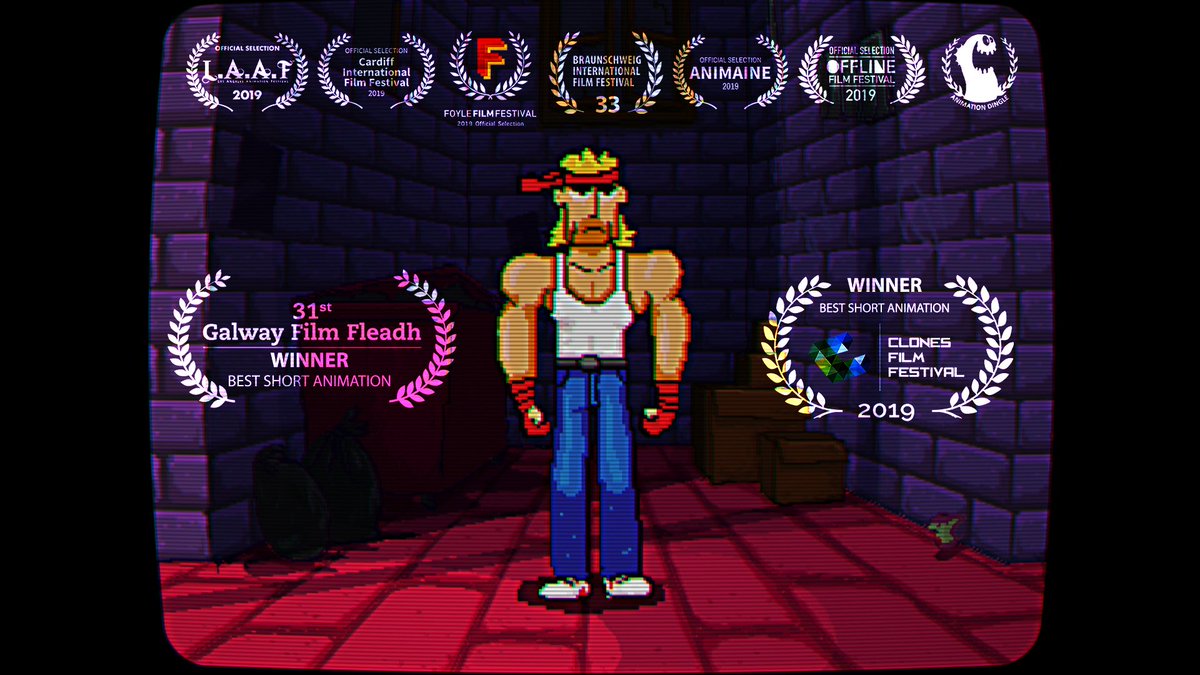 FuryStreets's tweet photo. Max is excited to be hurricane kicking and  his way through the film festivals. https://t.co/M7ATcTn8j4
