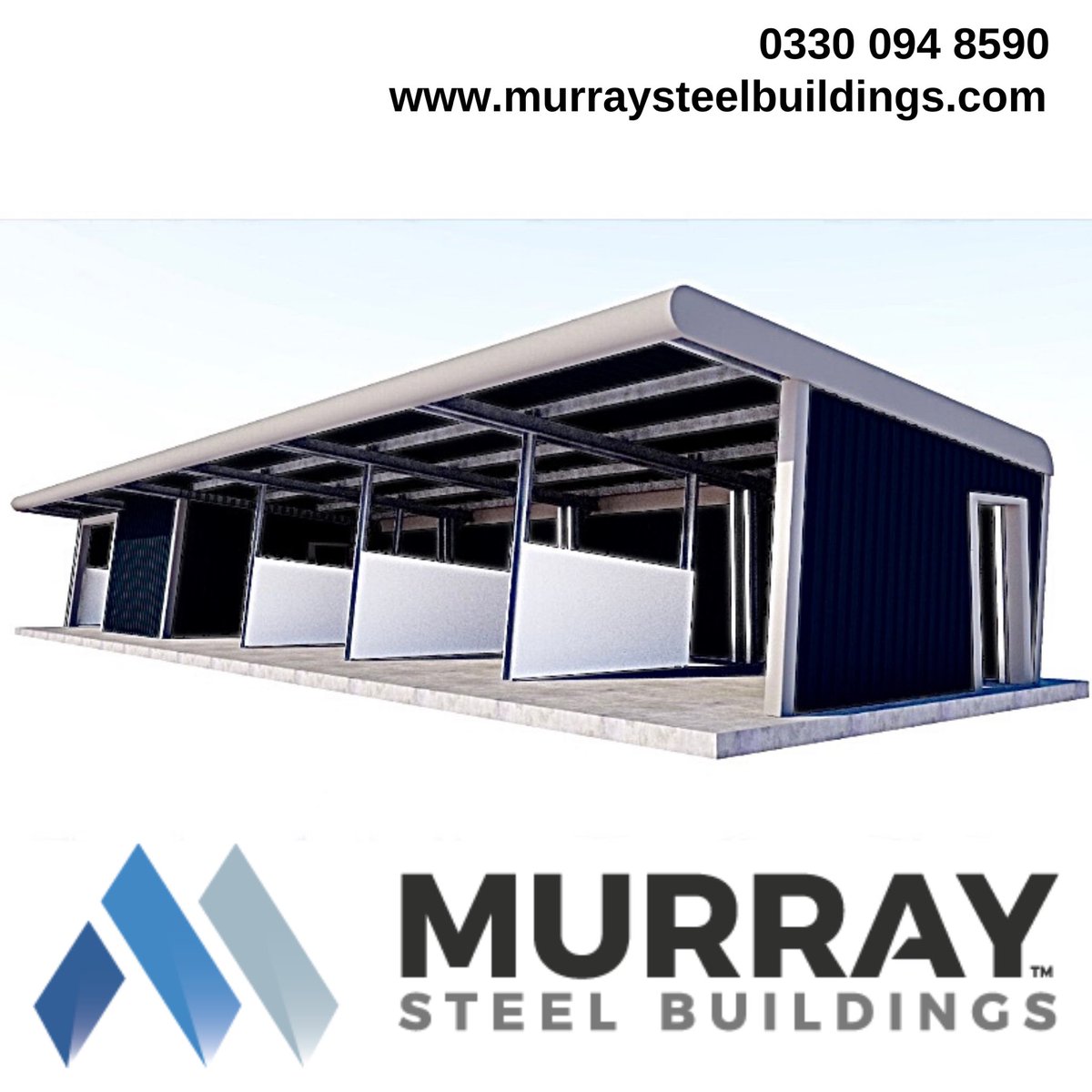 Golf Driving &amp; Teaching Bays by Murray Steel Buildings 👌