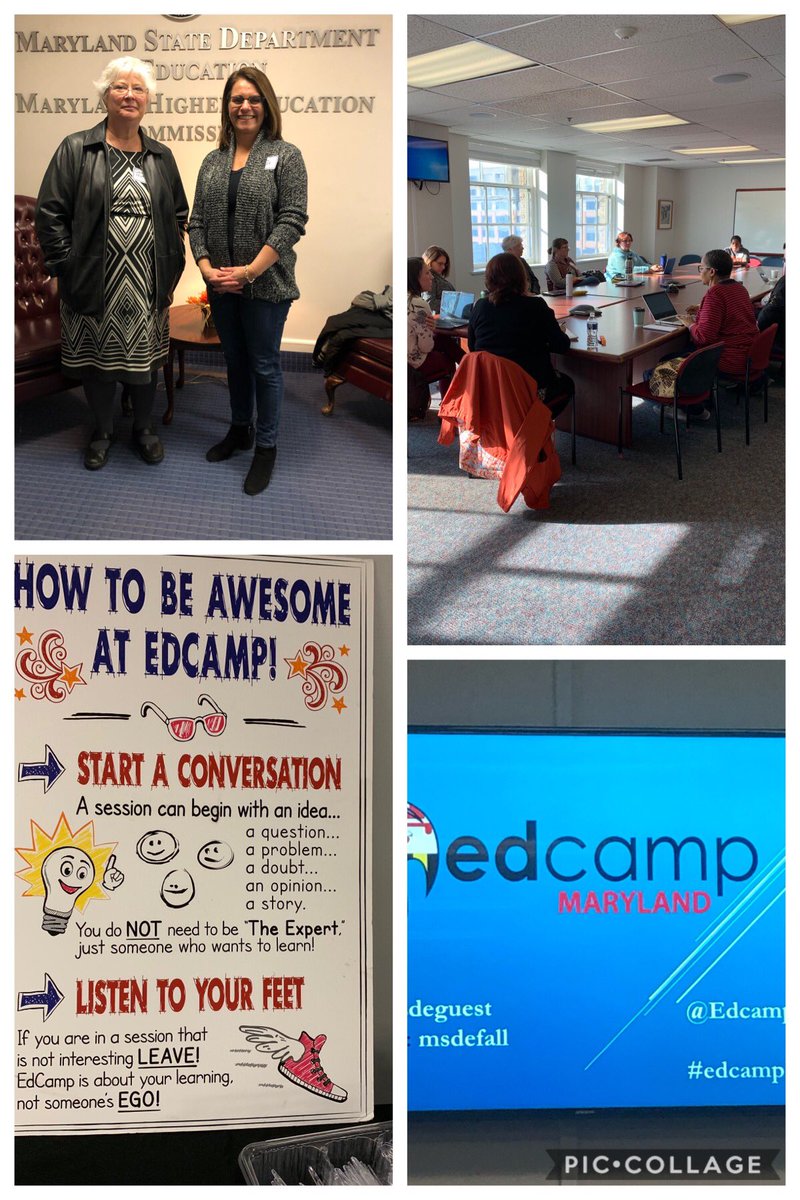 Fabulous conversations among passionate Maryland educators at this year’s EdCamp MD! <a href="/JohnnycakeElem/">JohnnycakeElem</a>