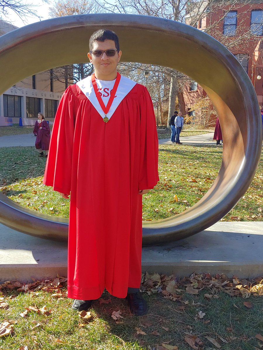 Jorge is ready for the All-State Choir Concert.