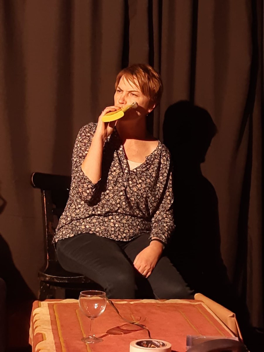 BeggarsSturdy's tweet photo. Gearing up for #ThePositiveHour evening performance starts 8pm West London Trade Union Club @SamuelFrenchLtd Good Quality Theatre at an affordable price https://t.co/DncesJqdZV