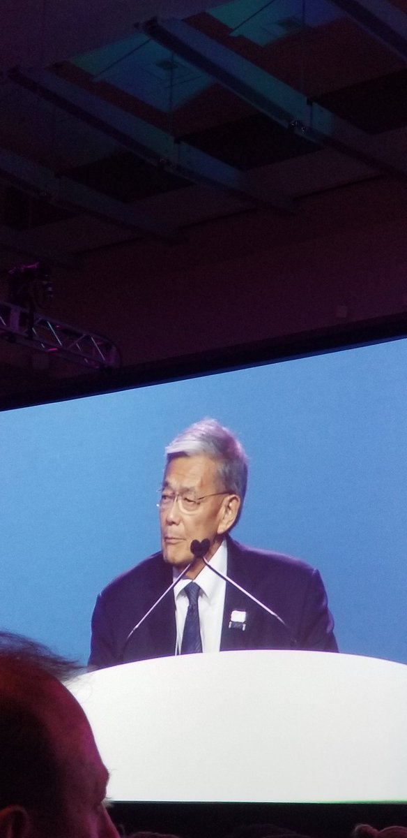 From speaker Norman Mineta-'You own 2 things: Your Name and Integrity, protect them both.' #NCSS19 #NCSS2019 #tcss19 #txcss19 #tsssa19 #katyisdss