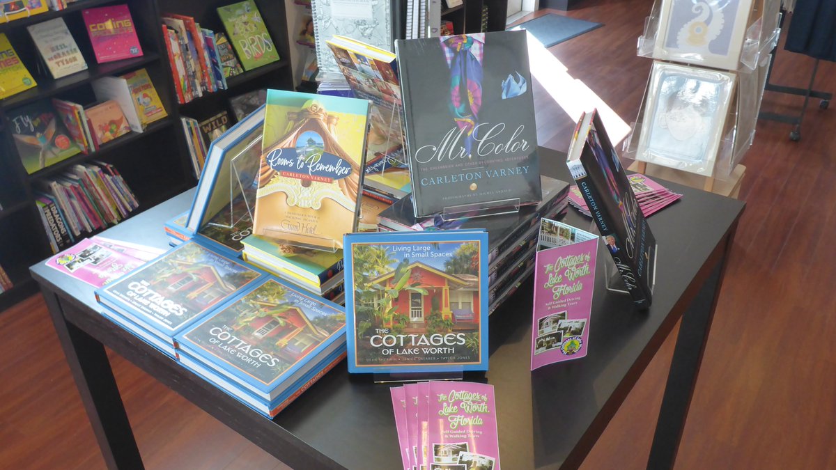 WesBlackman's tweet photo. Book signings tomorrow in downtown Lake Worth Beach. Event being held at The Book Cellar bookstore (@bookcellarlw) from 3:30–5:30. More details: https://t.co/lfoHJ3r4vH https://t.co/0FwgKRrbq4