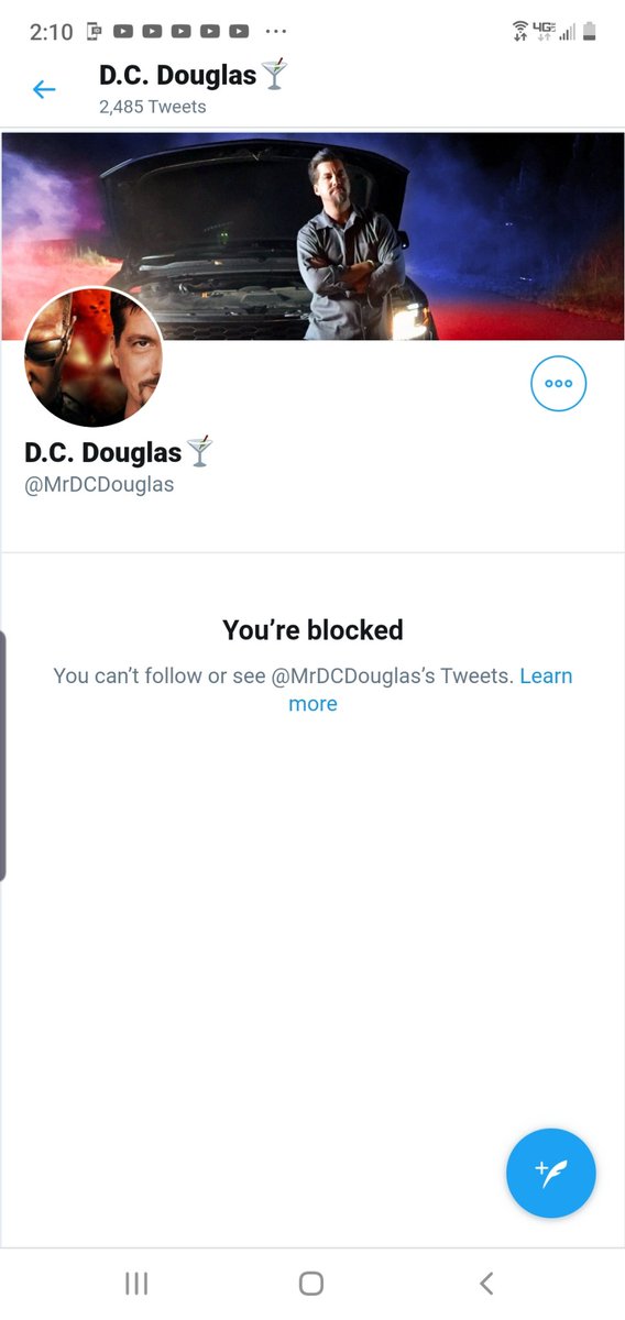 Fatal_Lightning's tweet photo. These two have blocked me for no reason. Oh well. I blocked them back. My message to them: when you treat your fans like garbage, they will lose their respects for you. What goes around, comes around. #KickDCDouglas #FuckJamieMarchi #IStandWithVic #FuckDCDouglas #KickJamieMarchi https://t.co/OCm7ku6iIm