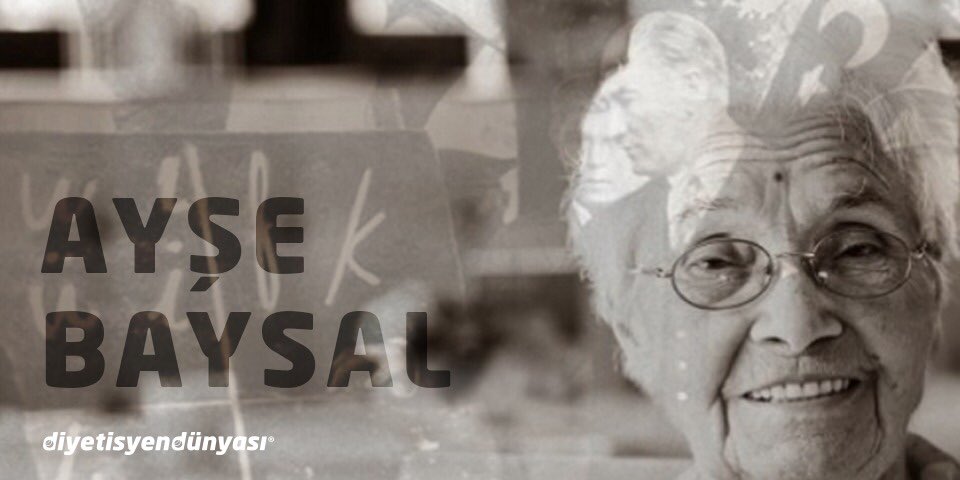 Yaşamının her anı, her alanı Atatürk olan, cumhuriyet kadını, diyetisyenlik mesleğini kurucusu ve diyetisyenlerin baş öğretmeni,Ayşe BAYSAL hocamızı, özlem ve minnetle anıyor, açtığı yolda, gösterdiği ilkeler ile yürüyoruz.Tüm Diyetetik hocalarımızın öğretmenler gününü kutluyoruz