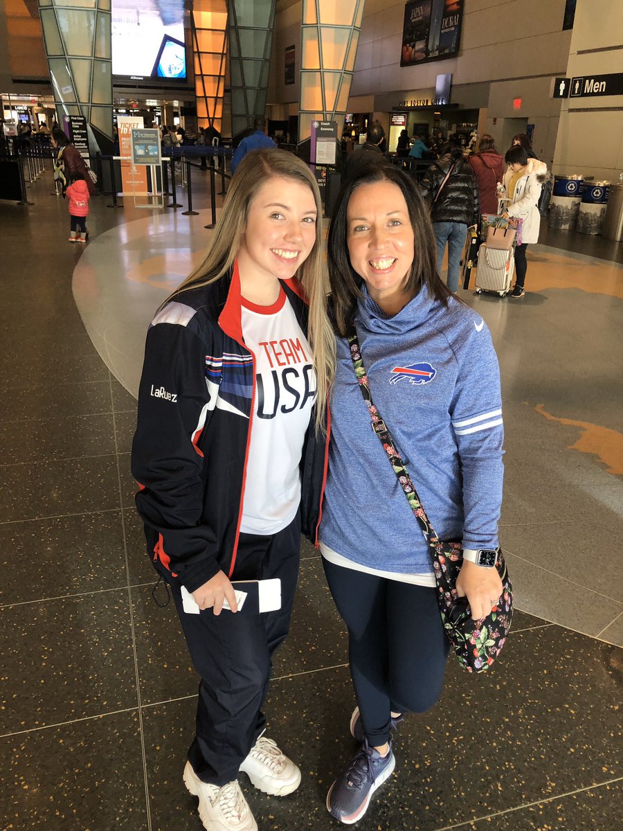 LaLaRuez's tweet photo. Let’s go USA! They’re on their way!!! #goingforgold #atc #teamusa https://t.co/bVv6EJwBYY