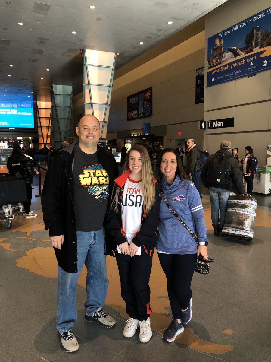 LaLaRuez's tweet photo. Let’s go USA! They’re on their way!!! #goingforgold #atc #teamusa https://t.co/bVv6EJwBYY