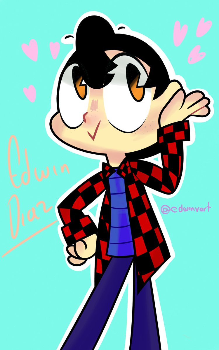 Eidensart's tweet photo. finally here I want to introduce you to my favorite pc bb, his name is Edwin Díaz and he will be the protagonist of an animation project that I am planning to do in the future
#oc #characterdesign #drawings #animationproyect https://t.co/AqxaAEfb4n