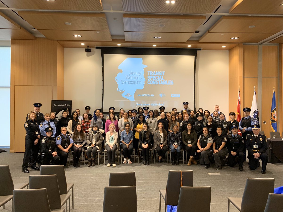 YRTKeay99504's tweet photo. What an amazing event!! Congratulations to the team and all that helped in today’s 2nd Annual Women’s Transit Special Constable Symposium @YRTViva . We stand together with our partners @GOTransitSSD @TTChelps and @OC_Transpo . Recruiting the best workforce possible. https://t.co/SgaOEZUxkk