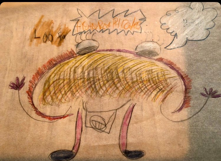storypirates's tweet photo. We love seeing all of these cool looks for Loofah coming in! You can still post photos of what Loofah looks like to your kids with #DrawLoofah for the chance to gain entry into our Creator Club... launching next week! 😱 https://t.co/Rn5dxuJDhs