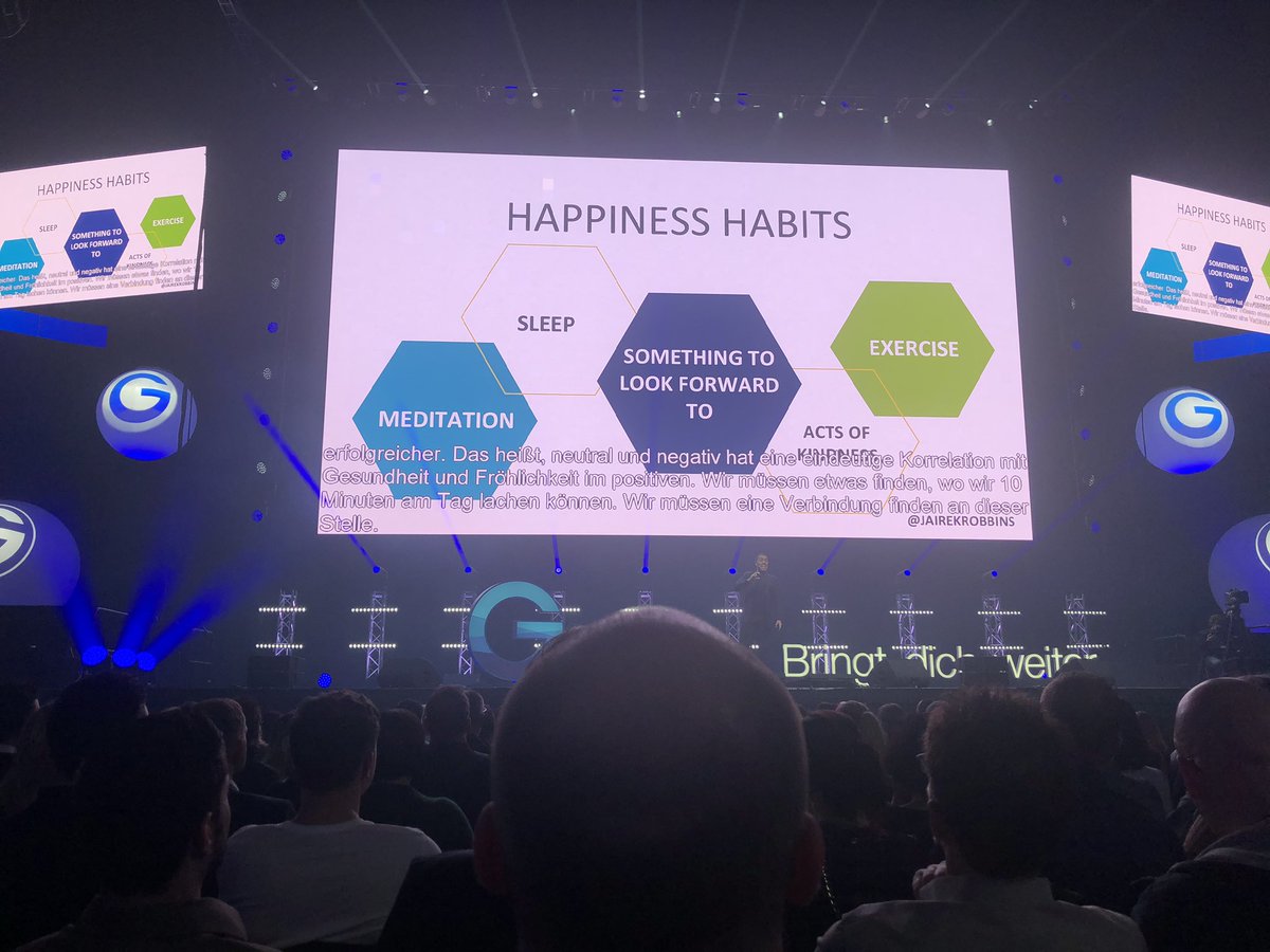 You have to keep up with <a href="/JairekRobbins/">Jairek Robbins</a> because he is doing it the American way - fast, intense and interactive. Love it! @GEDANKENtanken #GrowTogether #rednernacht