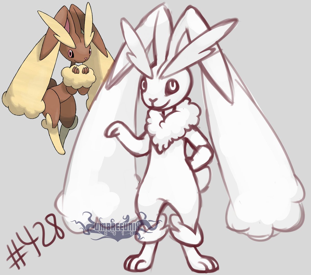 #Lopunny. #fanart. #art. #sketch. 