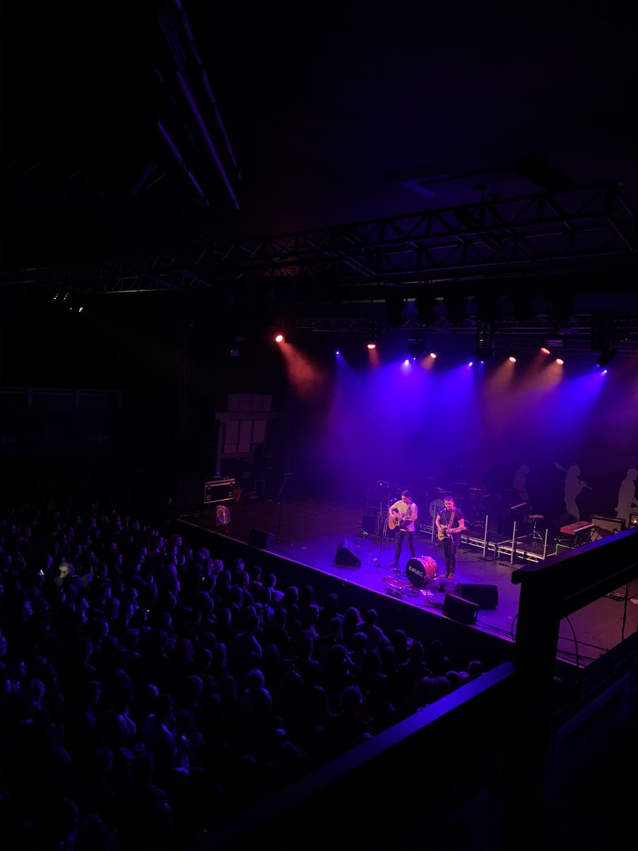 Fantastic crowd to see <a href="/thedunwells/">The Dunwells</a>  at @o2academybham opening for <a href="/Scouting4Girls/">Scouting For Girls</a>! What an amazing band