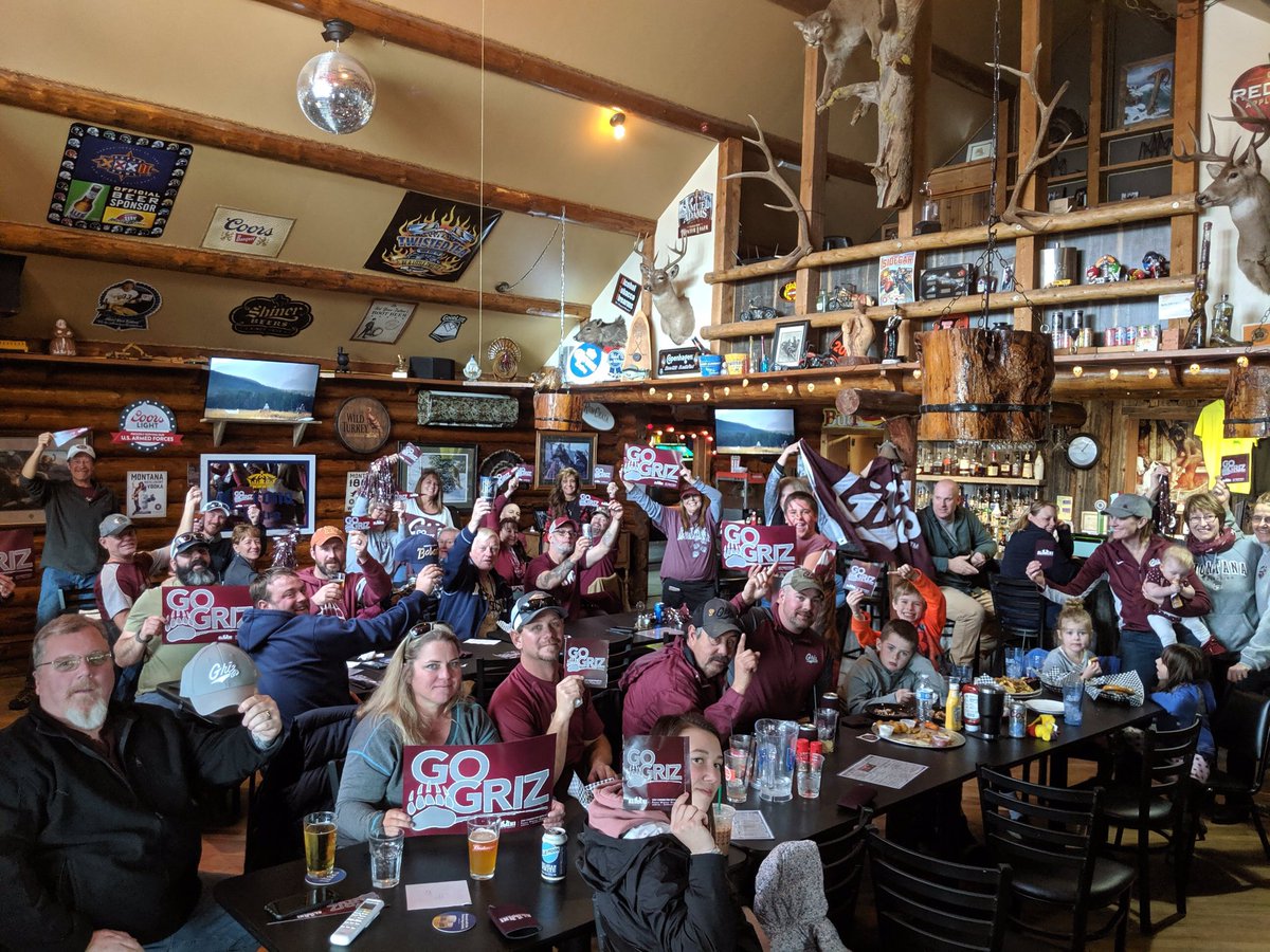 coltpalmer's tweet photo. Let’s Go Griz, no hill for a climber. The Mountain Meadows crew is rooting for you. #WhereIRoot #GoGriz https://t.co/6KOMOS3Ya2