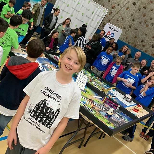 jwitteone's tweet photo. Go team Ellsworth! Naperville First Lego League Competition.
#Naperville #firstlegoleague https://t.co/cM2ECHvZAy https://t.co/Wsq1xMHVY3