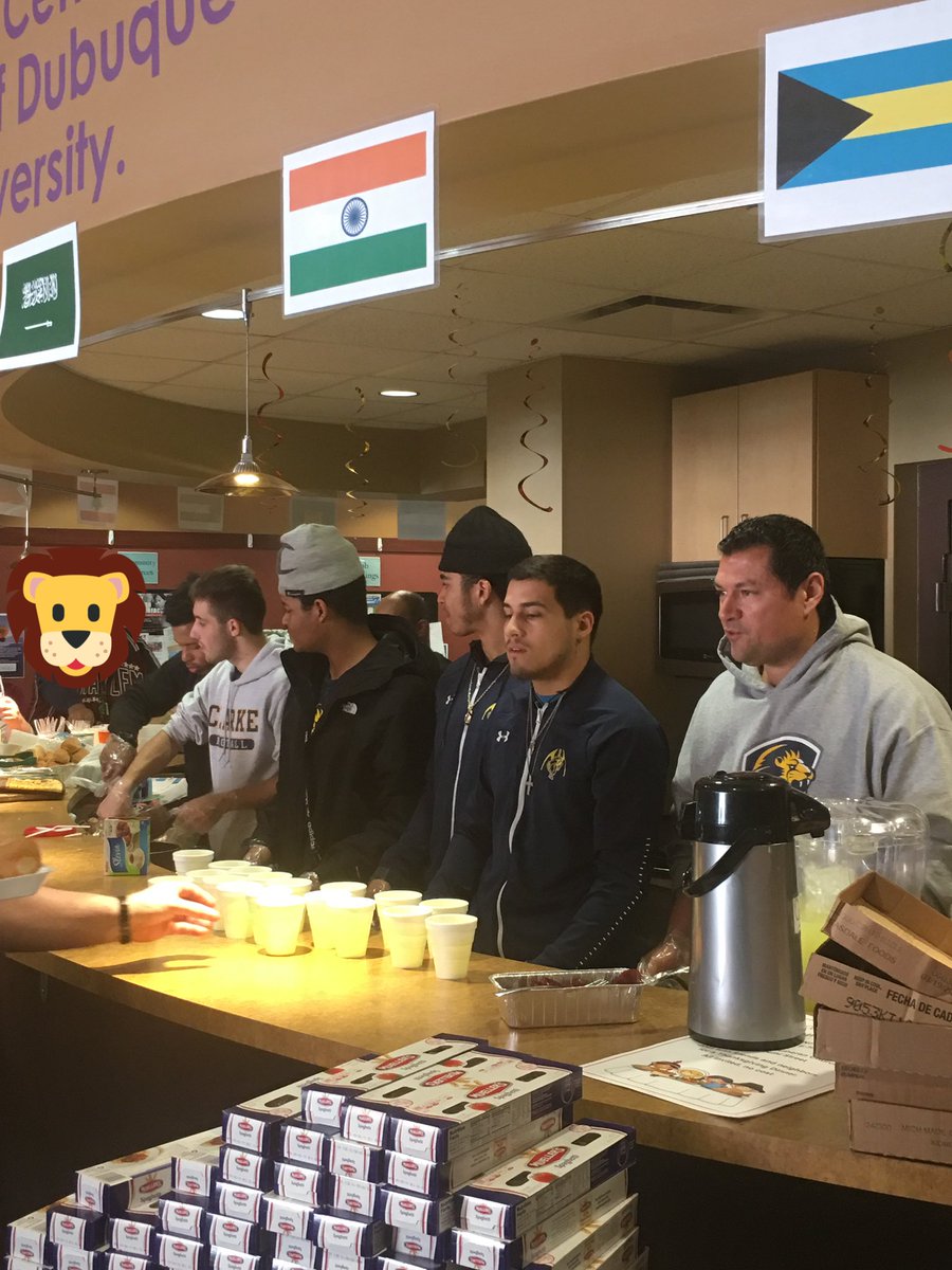 ClarkePrideFB's tweet photo. The Pride in the Community:
Serving a free meal at the Multicultural Family Center with the Dubuque NAACP and Key City Pride #BeTheChangeYouWishToSee https://t.co/gAKrhMSf7Y