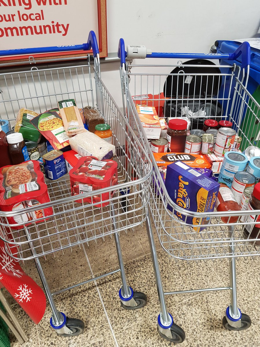 THANK YOU EVERYONE who supported us with donations or  volunteered during our 3 day collection <a href="/TescoHinckley/">Tesco Hinckley</a>. 
You gave 69 crateloads of donations weighing 1,291.5kg, (over 1.25 tonnes, equal to 650 meals) worth £2,260!
A HUGE THANK YOU FROM US!
#everycanhelps 
#GenerousHinckley