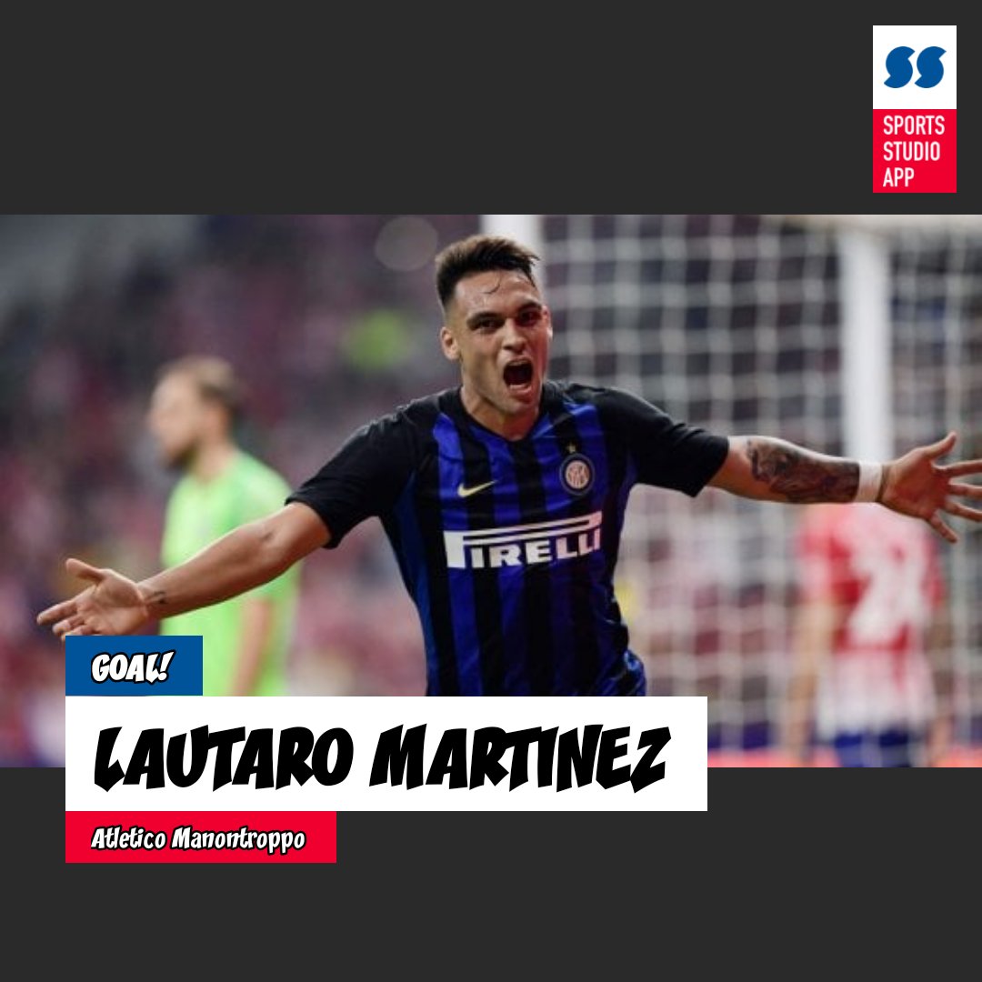 Atl_Manontroppo's tweet photo. ⚽⚽⚽ GOOOOOOOOOOOOOL ⚽⚽⚽

Ancora a segno il nostro numero 10...

LAU-TOROOOO MARTINEZ!!! https://t.co/8YtahET5Px