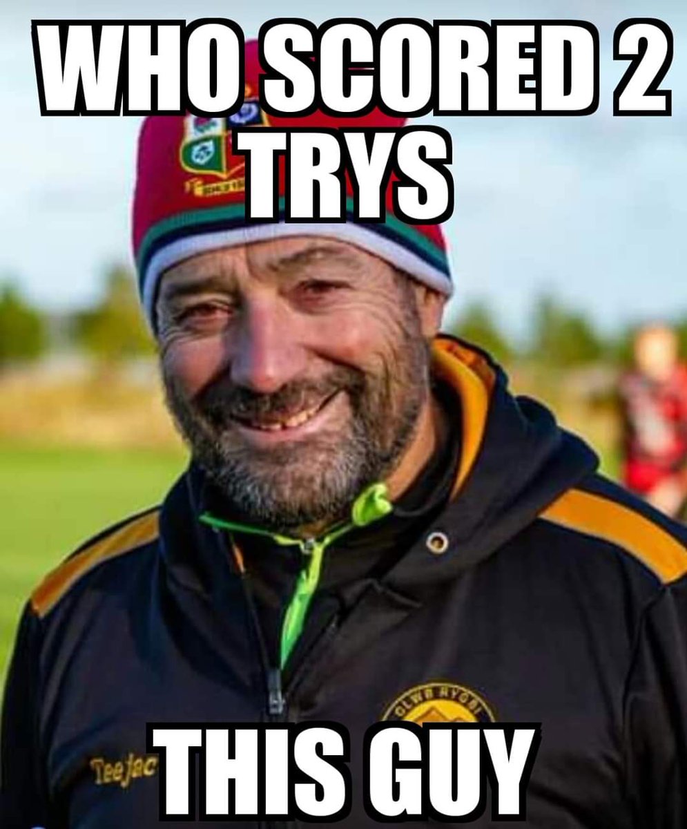 TeejacSports's tweet photo. Flint RFC won 50-0 away to Pwllheli 2nds today in North Wales Division Three and look who scored two trys https://t.co/unDj8hdNHW https://t.co/PaK2depR0X