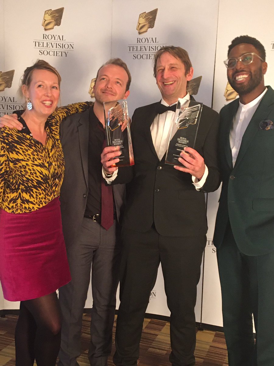 RTSNW's tweet image. Timewasters wins Best Comedy Programme @bigtalk for @ITV2 #RTSNW
