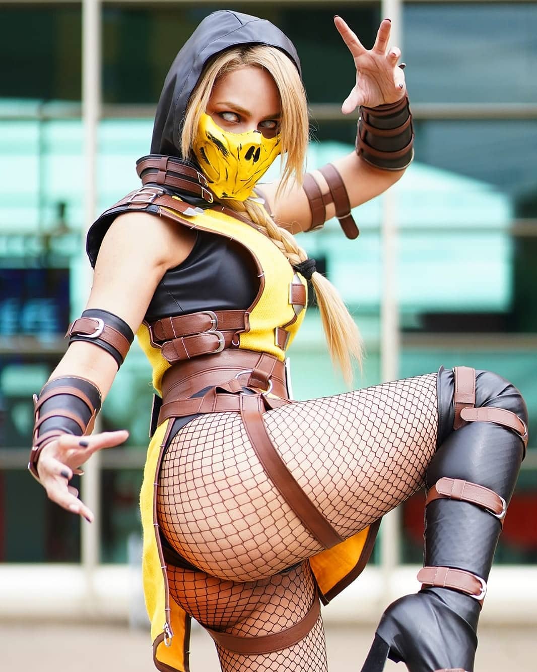 “Game: (Mortal Kombat) Scorpion Sexy Cosplays by @rociocosplayer 📷 by http...