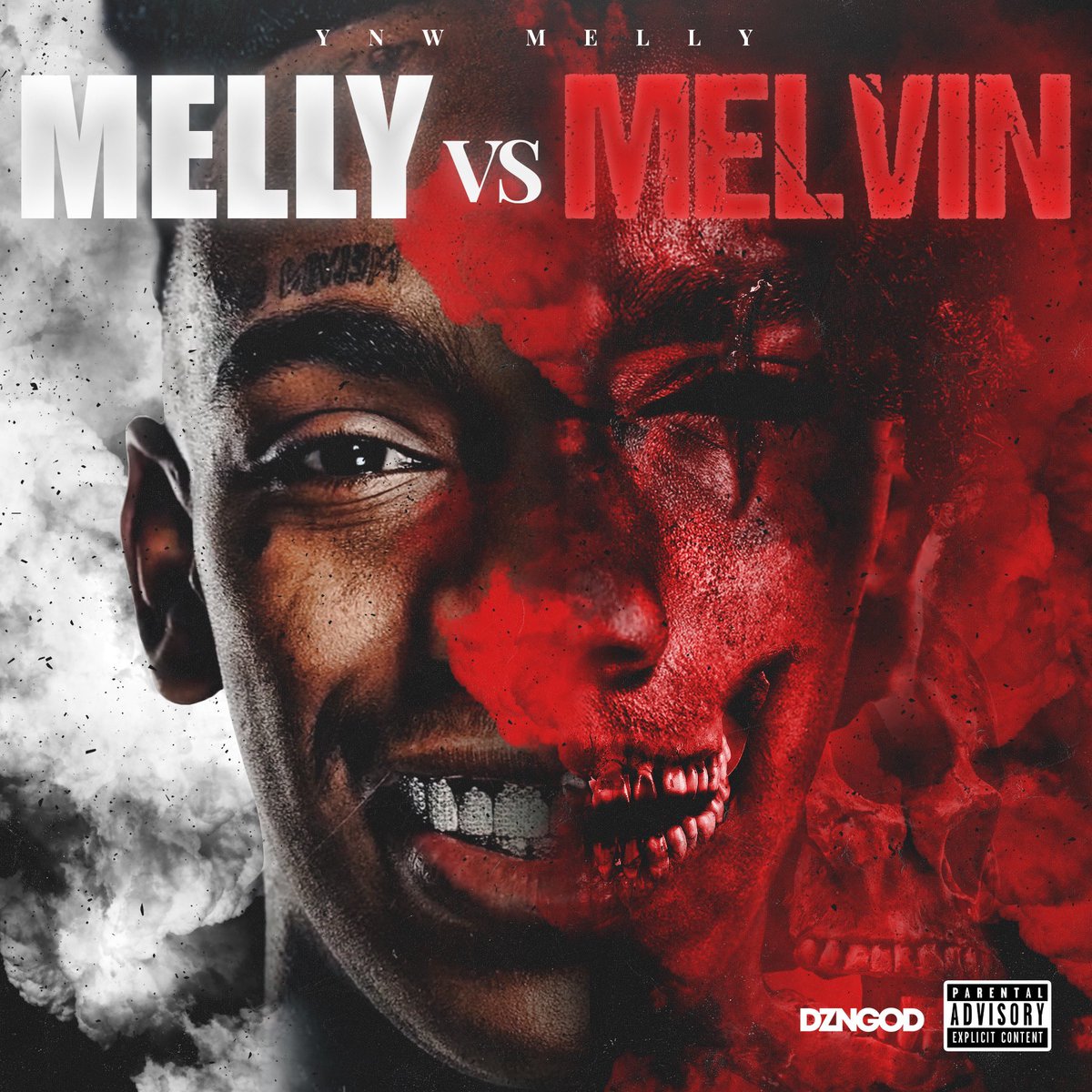 DesignGodGFX's tweet photo. Melly vs Melvin concept by me @YNWMelly https://t.co/rSoV2yTFkI