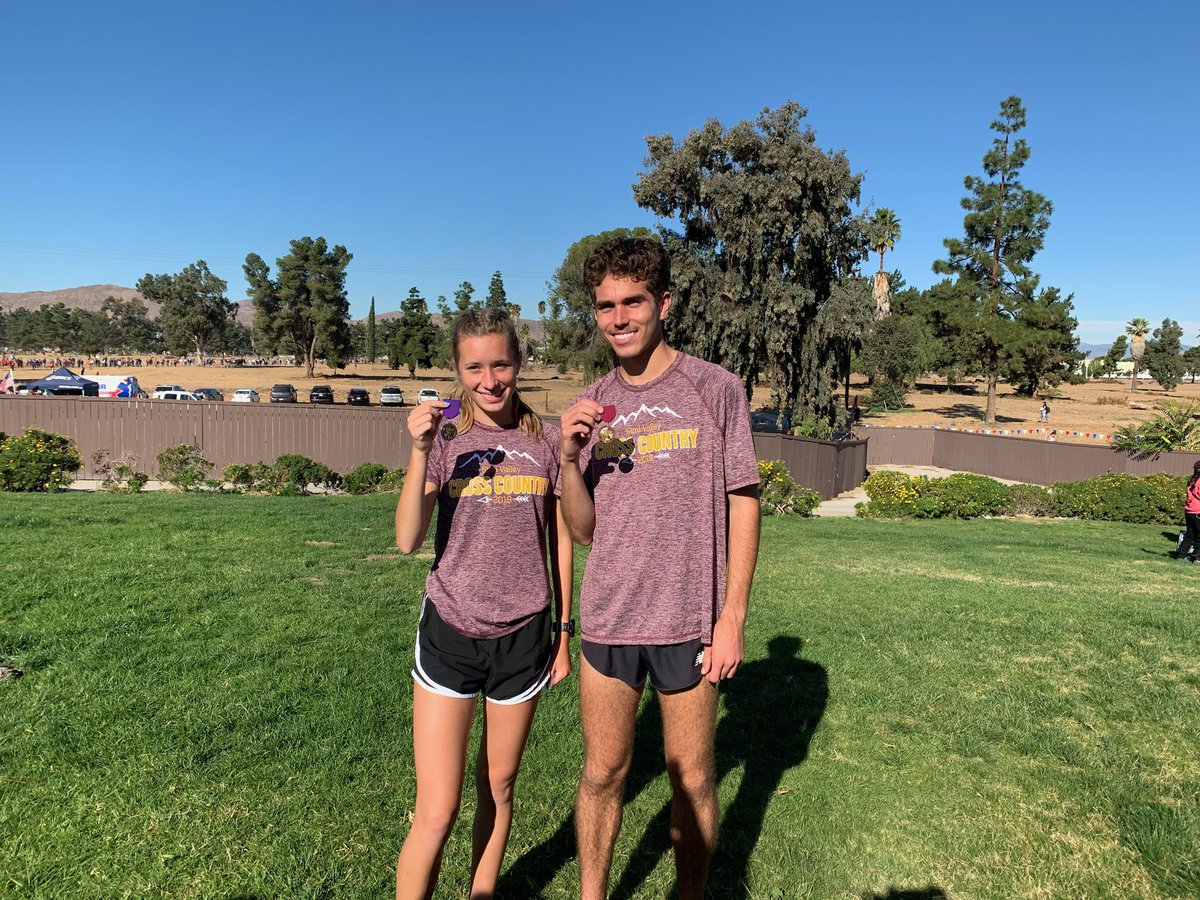CIF Finals was a success! 
Ian Gerth will be racing at the state meet as an Individual! Ian placed 10th over all with a time of 14:50.7

Our girls team moves onto the state meet while placing 6th at today’s meet. Jill Walker placed 6th over all with a time of 17:10.6