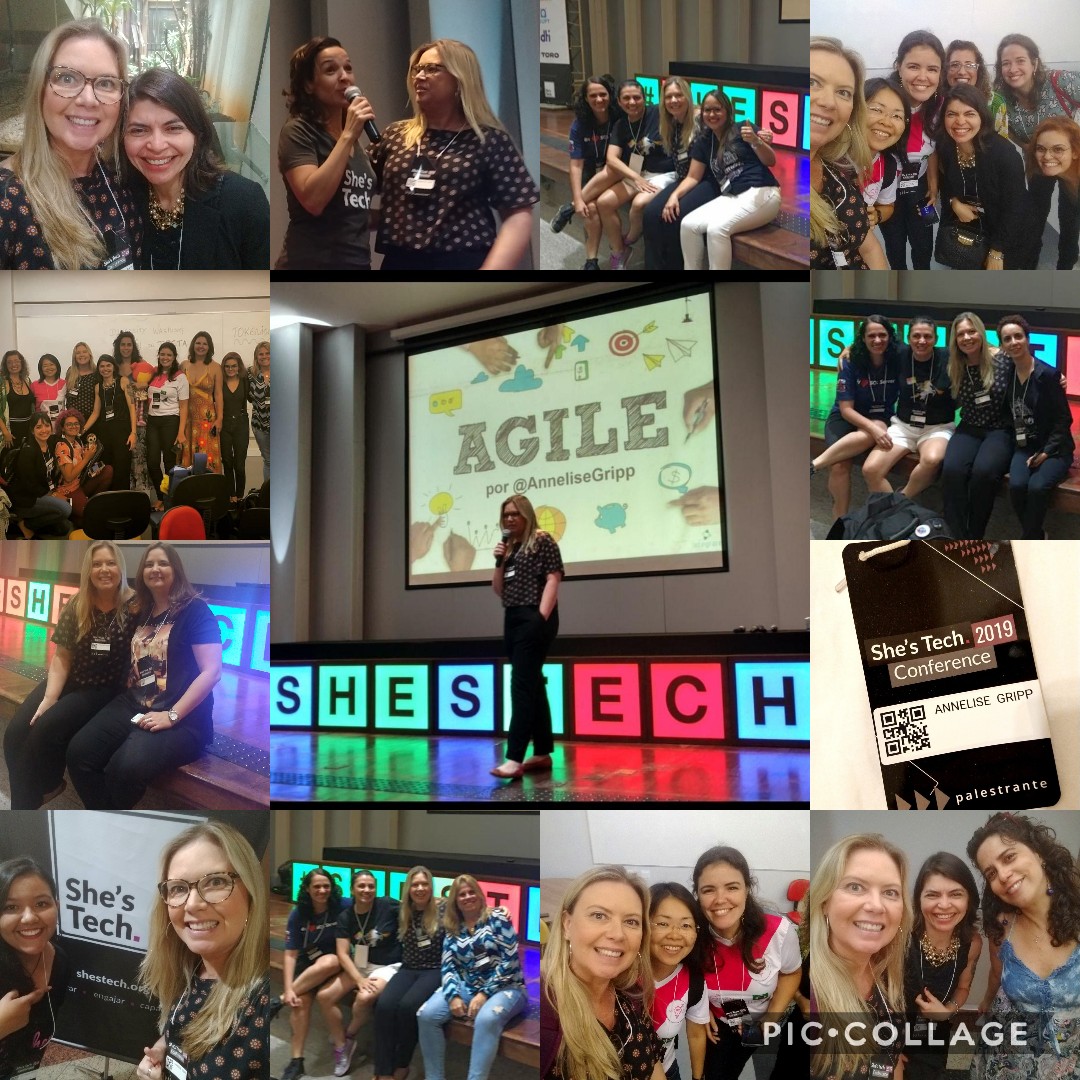 AnneliseGripp's tweet photo. She's Tech Conference 2019... Mais de 800 mulheres reunidas p 3 dias em BH falando sobre tecnologia entre outros. Parabéns a Ciranda Morais q idealizou e matem o evento!Parabéns a todas profissionais q estiverem presentes e fizeram esse evento ser sensacional 👏👏👏 #shestech https://t.co/KtIu4x69wL